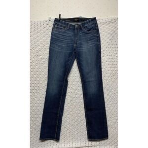 Outpost Makers Jeans Men 30x34 Blue Denim Original‎ Straight Stretch